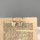 Butterfly Sterling Silver Dangle Earring 1 Pair - E315 - Gold - One Size