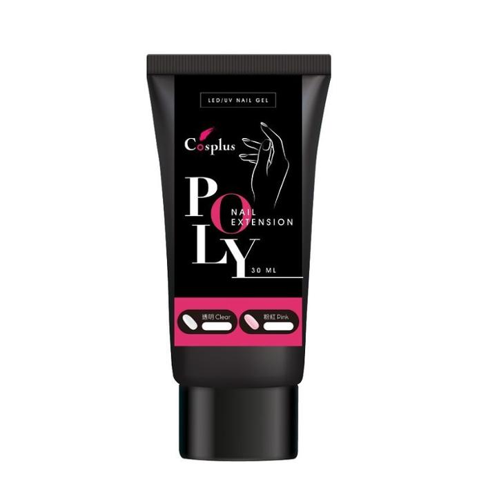 Cosplus - Clear Poly Gel For Nail Extension 30ml
