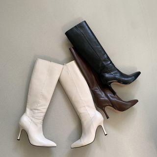 Pointy-toe Stiletto Tall Boots