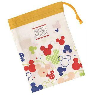 Mickey Mouse Drawstring Pouch (colorful Pop) One Size
