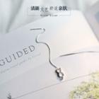 Non-matching Cat & Fish Bone Dangle Earring 1 Pair - As Shown In Figure - One Size