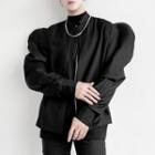 Puff Sleeve Crop Jacket