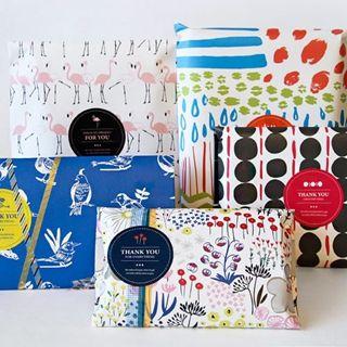 Andcabinet - Set Of 5: Printed Gift Bag