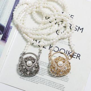 Mini Faux Pearl Crossbody Bag (various Designs)