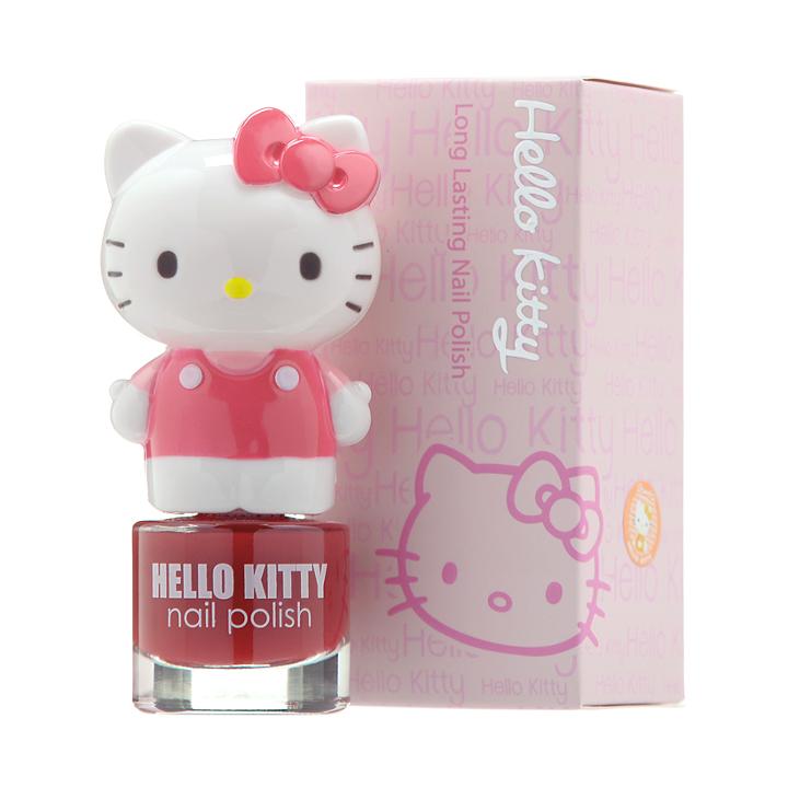 Sanrio - Race Hello Kitty Long Lasting Nail Polish (#04 Red) 1 Pc