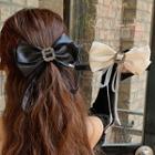 Bow Fabric Hair Clip / Set