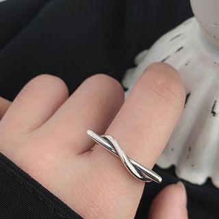 925 Sterling Silver Bar Ring 925 Silver - Ring - One Size