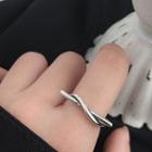 925 Sterling Silver Bar Ring 925 Silver - Ring - One Size