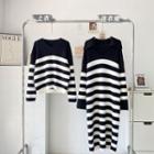 Striped Sweater / Striped Sweater Dress