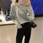 Plain Sweatshirt / Harem Pants