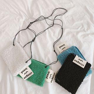 Mini Fleece Crossbody Bag