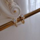 Star Ring 1 Piece - Pentagram - Gold - One Size
