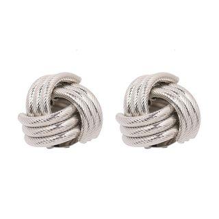 Alloy Knot Stud Earring