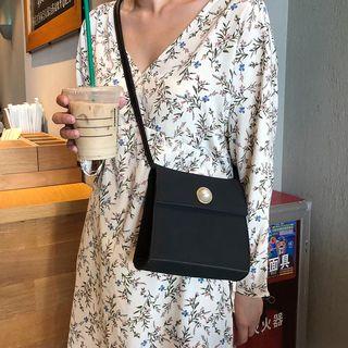 Flap Shoulder Bag Black - One Size