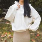 Hooded Raglan-sleeve Sweatshirt