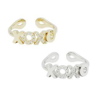 Xoxo Letter Ring