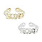 Xoxo Letter Ring