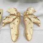 Alloy Leaf Earring 1 Pair - Gold - One Size