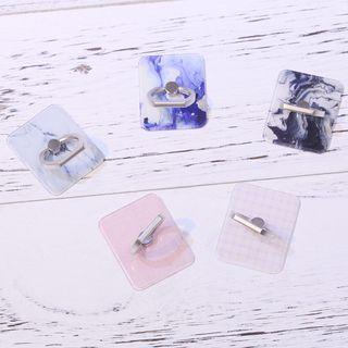 Marble Print Mobile Ring Stand