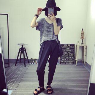 Melange Short-sleeve T-shirt