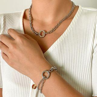 Geometric Alloy Choker / Bracelet