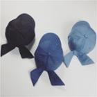 Bow Back Denim Baseball Hat
