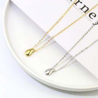 Alloy Drop Pendant Necklace