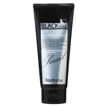 Farm Stay - Black Snail Deep Cleansing Foam 180ml/6.08oz