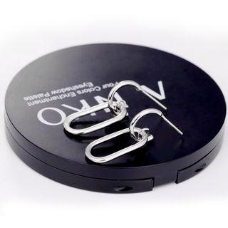 Hoop Ear Stud Silver - One Size
