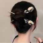 Tulip Alloy Hair Stick Gold & Silver - One Size