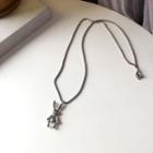 Alloy Rabbit Pendant Necklace 1 Piece - Necklace - Rabbit - One Size