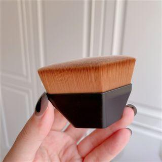 Foundation Brush 1 Pc - With Case - Brown - One Size