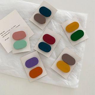 Set Of 2: Geometry Hair Clip