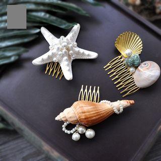 Bridal Shell Hair Comb