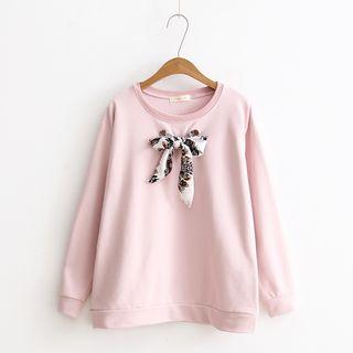 Ribbon Detail Sweatshirt