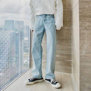Denim Straight-leg Jeans