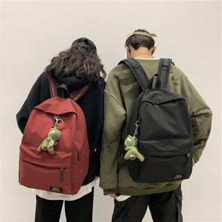 Dinosaur Charm Nylon Backpack