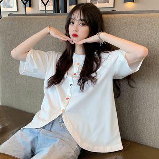 Reversible Buttoned T-shirt