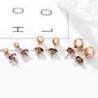 18k Rose Gold Stud Earrings
