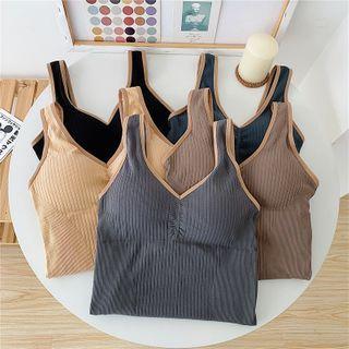 Rib Crop Tank Top