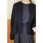Button-through Round-neck Cardigan