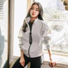 Couple Matching Sports Set: Long-sleeve Zip-up Top + Pants