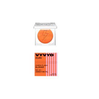Vyvyd Studio - Cheek Flash Blusher - 8 Colors #10 Amber Metal