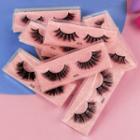 False Eyelashes (10 Pairs) 02 - Pink - One Size
