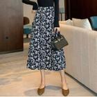 Floral A-line Skirt Floral - One Size
