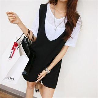 Sleeveless Cotton Playsuit