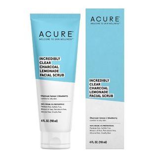 Acure - Charcoal Lemonade Facial Scrub 4oz / 118ml