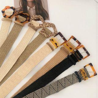 Straw Elastic Belt