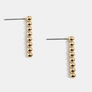 Alloy Bar Dangle Earring 1 Pair - As Shown In Figure - One Size