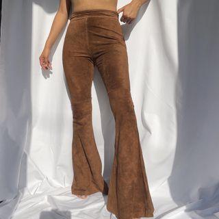 High Waist Skinny Boot Cut Pants